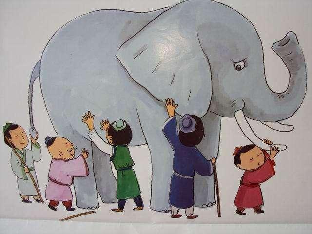 The Blind Men and the Elephant                       |盲人摸象 (Máng rén mō xiàng)