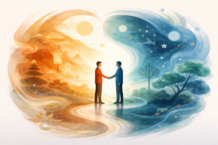 在两种文化之间，看见人