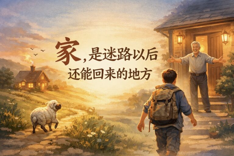 家，是迷路以后还能回来的地方 ——关于一只羊和一个回家的孩子